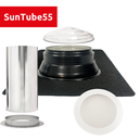 SunTube55 - Flat roof light tunnel set with acrylic dome - EPDM